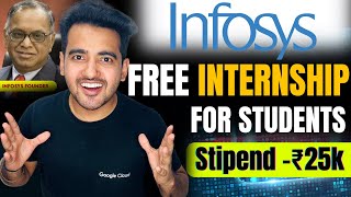 Infosys Spring Internship ➤ Free Internships for College Students  Infosys Instep Internship [upl. by Ohare]