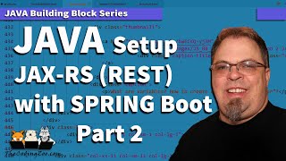 Setting Up JAXRS REST with Spring Boot in IntelliJ  Adding the REST Resource [upl. by Runstadler734]