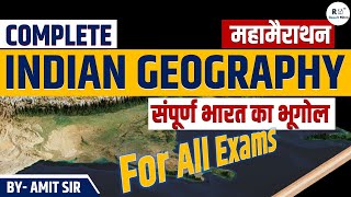 Complete Indian Geography For All Exam  Marathon Class  UPSCCSE IASPCS  Amit Sir Resultmitra [upl. by Akimaj965]