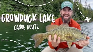 Crowduck Lake  CANOE ROUTES  Whiteshell Provincial Park [upl. by Ordnasela50]