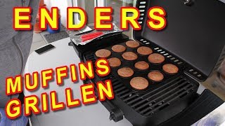 🔥🍰ENDERS URBAN 2095 TISCHGASGRILL ZUM BACKEN VERWENDBAR MUFFINS GRILLEN [upl. by Nelrsa]