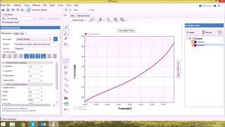 1  Tutorial Labsolutions PalmSens  Interface Geral PSTrace [upl. by Ecirad]