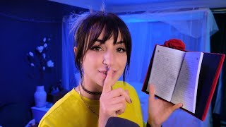 ASMR  SemiUnintelligibly Whisper Reading My Diary 😳 Super Up Close Whispering [upl. by Betz]