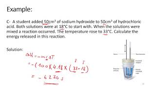 Measuring Enthalpy Changes Using The Calorimeter [upl. by Bayless]