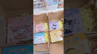 Sanrio 💜🩷🩵💛 sanrio kuromi cinnamoroll mymelody pompompurin cute japan shorts asmr fyp [upl. by Webber]