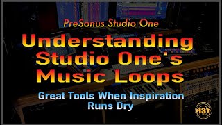 Understanding Studio One Music Loops  Home Studio trainer Show [upl. by Ennovy526]