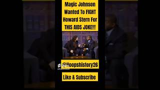 Magic Johnson Wanted To FIGHT Howard Stern For THIS INSENSITIVE JOKE magicjohnson howardstern [upl. by Sanez]