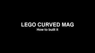 LEGO Curved Magazine Streaty121s instructions [upl. by Boser]