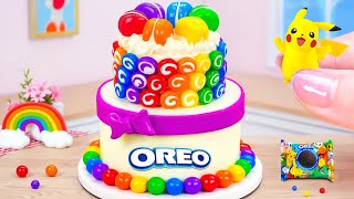 Delicious OREO Macaron Chocolate Cake Decorating 🍫 1000 Creative Rainbow Cake Ideas [upl. by Hnid]