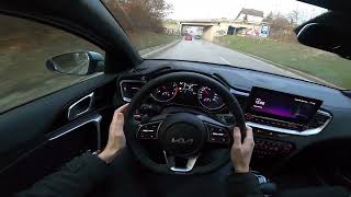 2023 Kia ProCeed GTLine 15 TGDi DCT  POV testovacia jazda z Auto Becchi [upl. by Bronez]