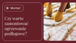 Ogrzewanie podłogowe wodne podłogówka czy warto opinie porady zalety koszty Instalacja [upl. by Nwaf105]