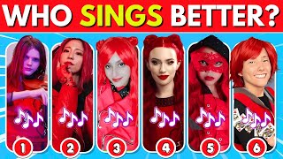 Who Sings Better RED Dance Edition ❤️💃 Descendants The Rise of Red Quiz [upl. by Syl526]