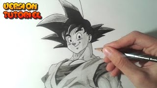 Comment dessiner Sangoku TUTORIEL [upl. by Cantone823]