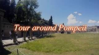 Walking tour around Pompeii [upl. by Garlaand]