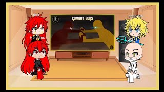 gacha club deuses react combat gods [upl. by Ephram]