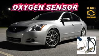 Changing out the Upstream amp downstream Oxygen Sensor2011 Nissan Altima O2 sensor swapped [upl. by Anyat568]