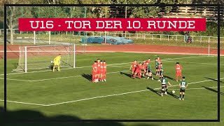 Perfekter Freistoß  Emirhan Isajew AKA SV Ried U16  ÖFB Jugendliga U16 [upl. by Supat]