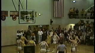 Tuscola Basketball Sectional Championship 1989 [upl. by Dagna]