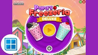 Winlator 11 Papas Freezeria Deluxe Android Gameplay [upl. by Anesusa]