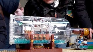 LEGO Buddelschiff 21313 in Braunschweig LIVEPräsentation [upl. by Aisereht123]