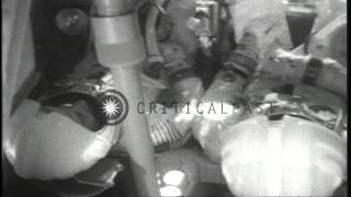 NASA astronauts Chaffee White Grissom die from flash fire at grounded space capHD Stock Footage [upl. by Yblehs980]