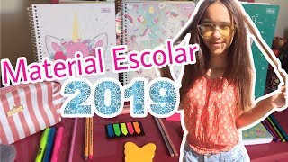 MEU MATERIAL ESCOLAR 2019 [upl. by Raamaj]