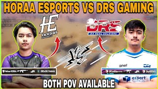 Horaa Esports vs DRS Gaming Intense Fight  HE vs DRS 🔥  Clash with kvn [upl. by Doolittle]