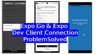 How to fix Expo Go and Expo Dev client Not connecting to Your server LAN or IP Address2023 [upl. by Ermentrude]