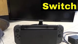 How to Connect Nintendo Switch to Monitor 2024 [upl. by Anh]