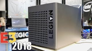 Lenovo Legion Cube Gaming PC First Look at E3 2018 [upl. by Mighell]