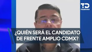 PRI desmiente rumores sobre posible candidato de Frente Amplio CdMx [upl. by Acirretal]