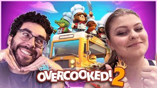 OVERCOOKED 2 WITH BATTINGTON  Overcooked 2 Lets Play  Ep 1 [upl. by Leinehtan]