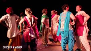 Gurdeep PandherStudents Bhangra in Jhoomar Style at Whitehorse Yukon [upl. by Notrom]