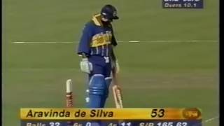 Aravinda DeSilva 66 vs India 1996 WORLD CUP [upl. by Niotna]