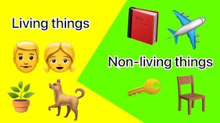 living and non living things for kidsliving and nonliving things definition examples differences [upl. by Nedrud]