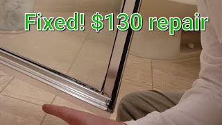 How to install an aluminum shower drip rail handyman diy [upl. by Ahsuoj749]