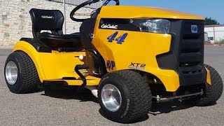 Cub Cadet BP Racing Lawn Mower  First Test [upl. by Adyl]