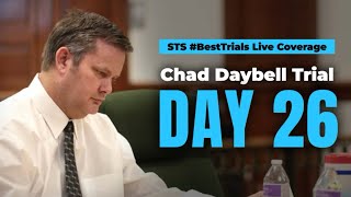 STS BestTrials Chad Daybell Trial Day 26 Witness Testimony [upl. by Innob725]