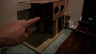 My Weekend Project  Building a Cat Tree  Part 4 [upl. by Gnok672]