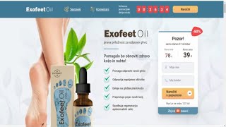 EXOFEET OIL Slovenia  Oil for fungal skin infections [upl. by Ydissak]