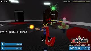 Schizophrenia Agent vs bosscontamination perfect run Roblox Item Asylum [upl. by Dane]