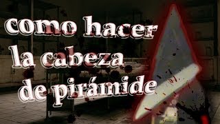 como hacer la cabeza de pirámide Silent Hill [upl. by Annahoj210]