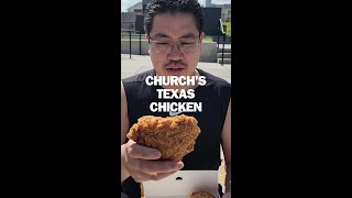 Listen to That Crunch Churchs Texas Chicken Calgary [upl. by Ayotal]