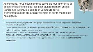 Quelques minutes de grammaire en passant  analyse dun extrait quotDes Cochesquot de Montaigne [upl. by Haze]