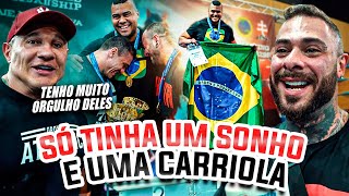 BITELO FICA EMOCIONADO COM A MEDALHA DO MUNDIAL [upl. by Euqinimod523]