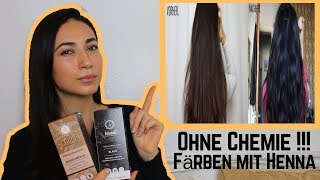 Haare färben mit Henna Vor und Nachteile  DEMO [upl. by Nussbaum197]