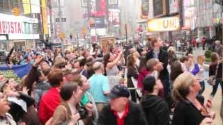 Disneys NEWSIES on Broadway  Behind the Scenes at Good Morning America [upl. by Ldnek]