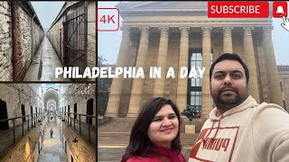 Must visit places in Philadelphia  Eastern State Penitentiary Tour amp Rocky Statue  Indian Vlogger [upl. by Colan]