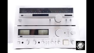 Amplificador Sansui A7000 y Tuner T7000 A80 y T80 [upl. by Behrens]