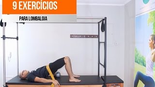 9 exercícios para lombalgia [upl. by Reine]